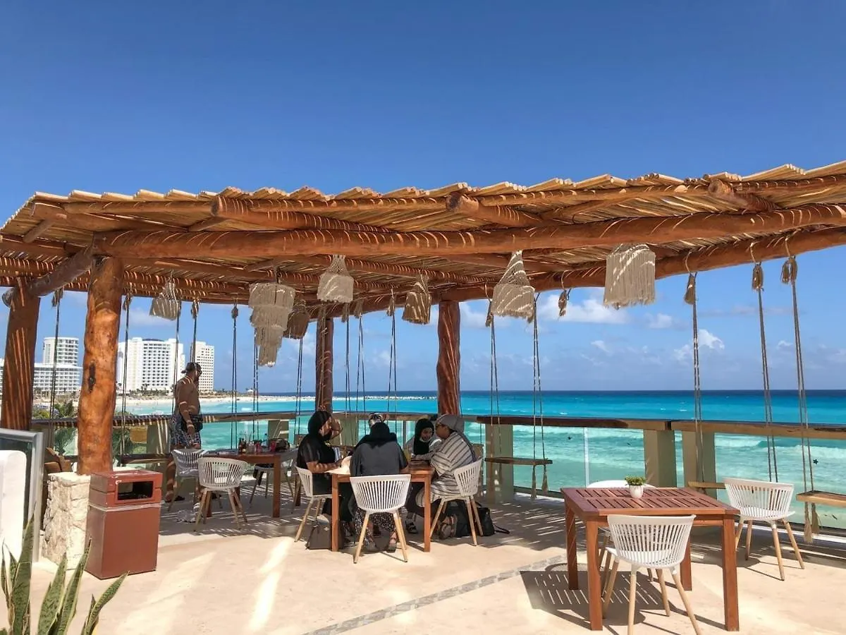 Apt With Ocean View, 1 Min To Coco Bongo Cancun 0*,