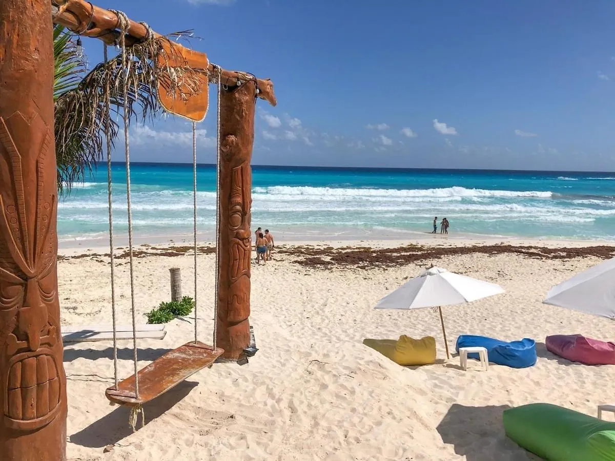 Apt With Ocean View, 1 Min To Coco Bongo Cancun Apartment